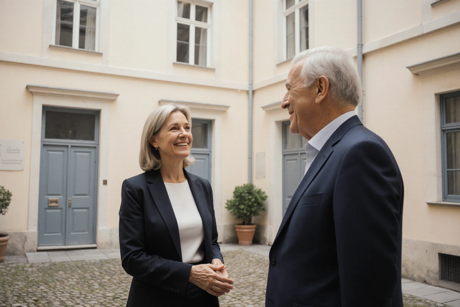 Wohngebäude in einem Wiener Wohnviertel